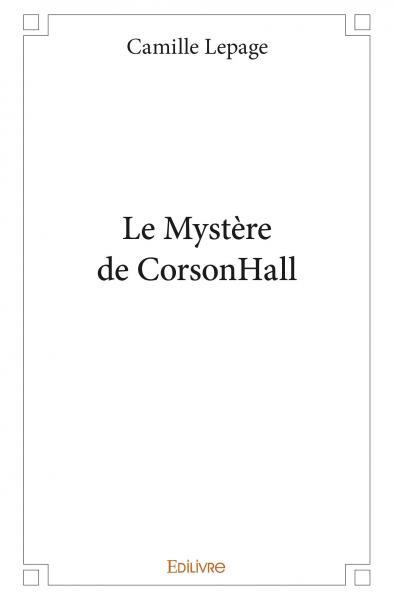 Kniha Le mystère de corsonhall Lepage