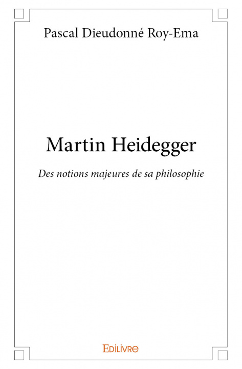 Book Martin heidegger Roy-Ema