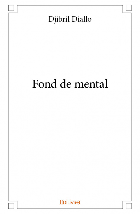 Kniha Fond de mental Diallo