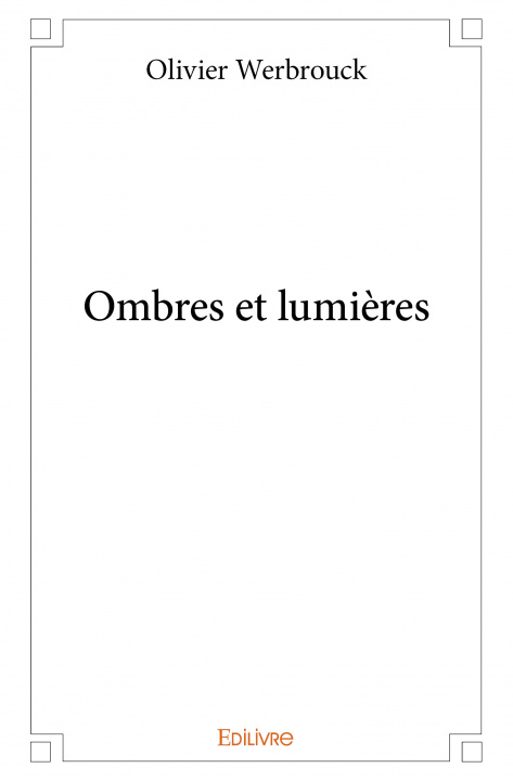 Kniha Ombres et lumières Werbrouck