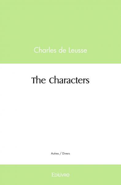 Knjiga The characters DE LEUSSE CHARLES