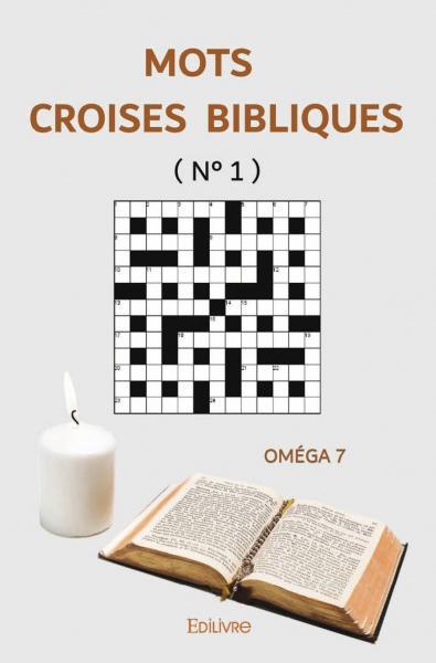Kniha Mots croisés bibliques n° 1 OMEGA