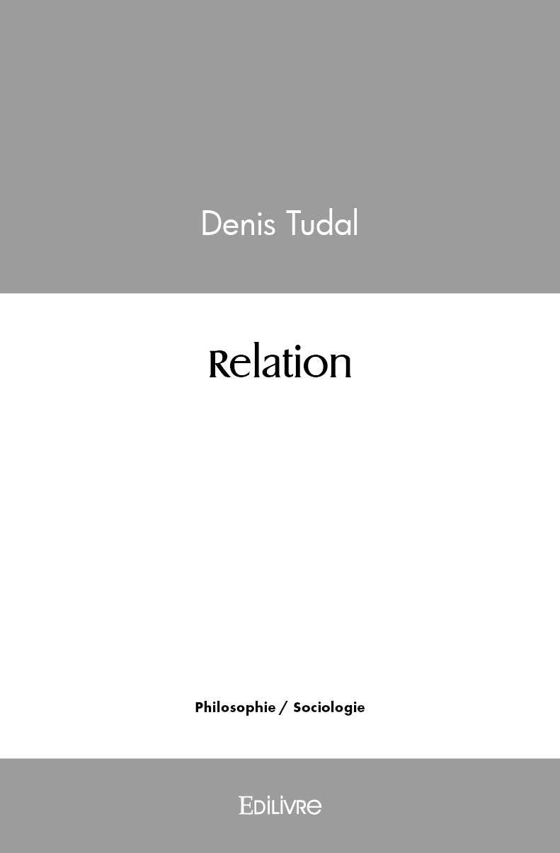 Kniha Relation TUDAL DENIS