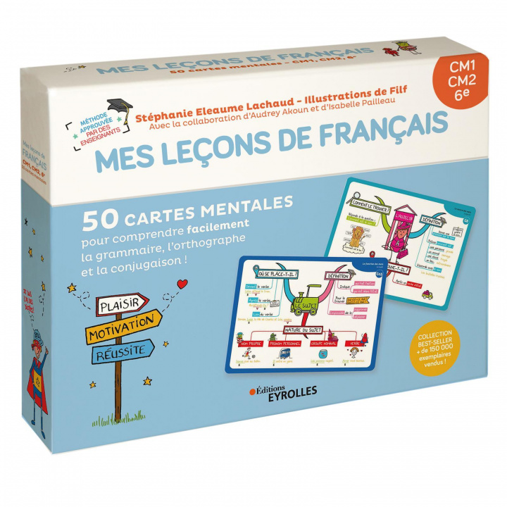Книга Mes leçons de français CM1, CM2, 6e Eleaume Lachaud