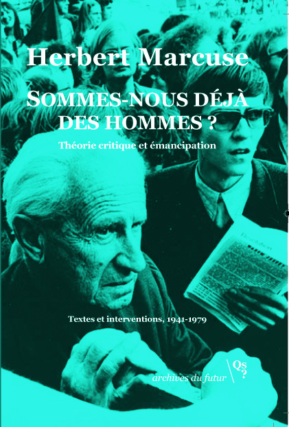Kniha Sommes-nous déjà des hommes ? Marcuse