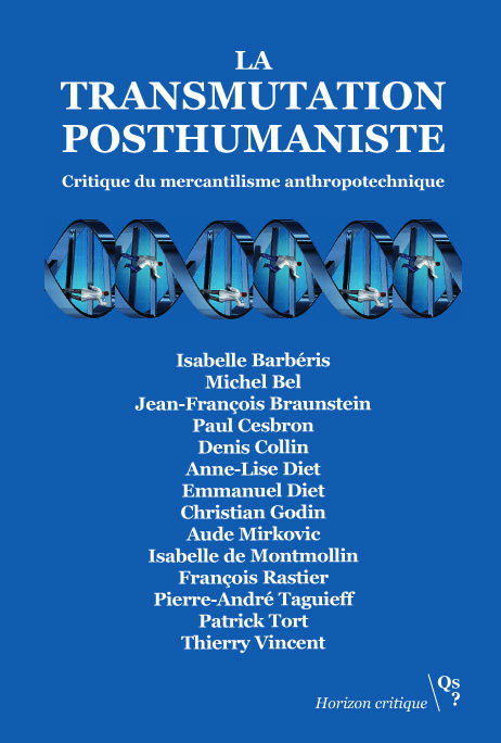 Knjiga La transmutation posthumaniste 