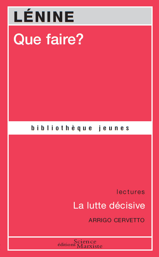 Knjiga Que faire? LÉNINE