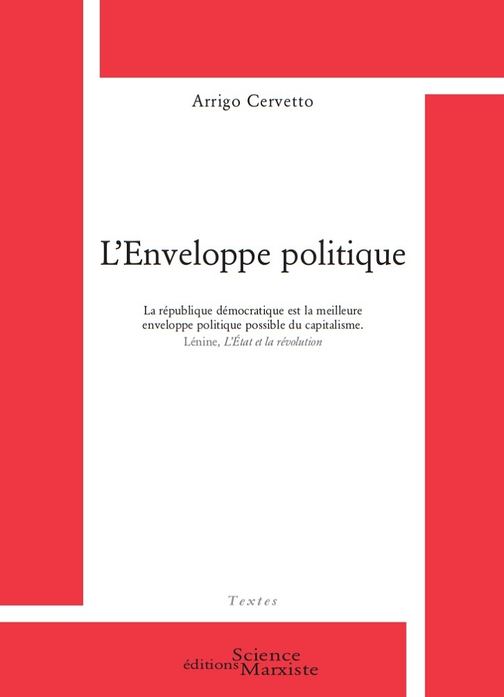 Knjiga L'Enveloppe politique CERVETTO