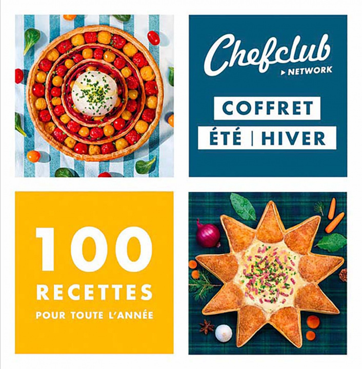 Könyv Coffret Été/Hiver Chefclub