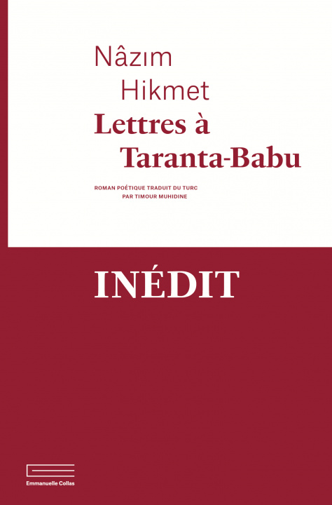 Kniha Lettres à Taranta Babu Nazim Hikmet
