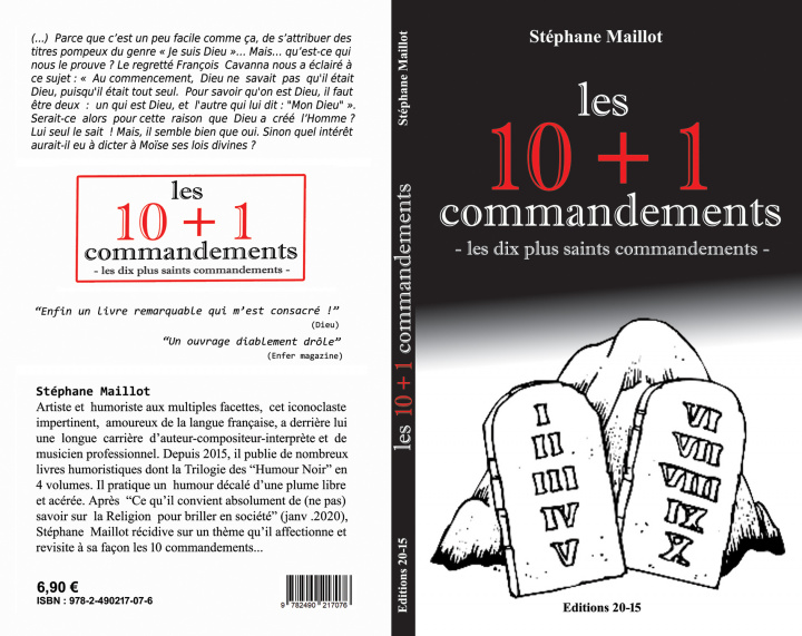 Libro LES 10 + 1 COMMANDEMENTS Maillot