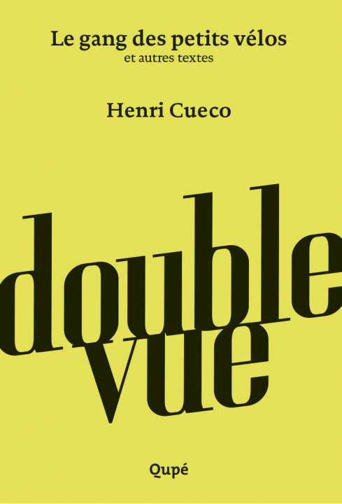 Knjiga Double vue Cueco