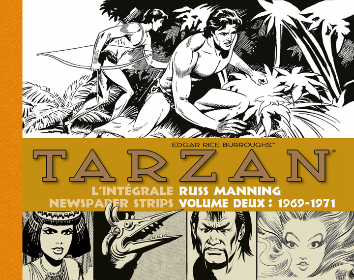 Libro Tarzan - Intégrale russ manning newspaper strips (volume 2 : 1969-1971) BURROUGHS