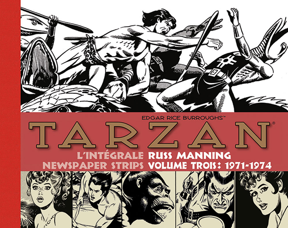 Könyv Tarzan l'intégrale Russ Manning RICE BURROUGHS