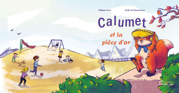 Knjiga Calumet et la pièce d'or kamishibaï A3 Paré