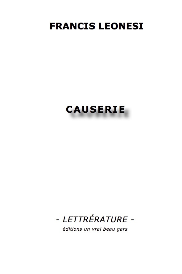 Buch CAUSERIE LEONESI