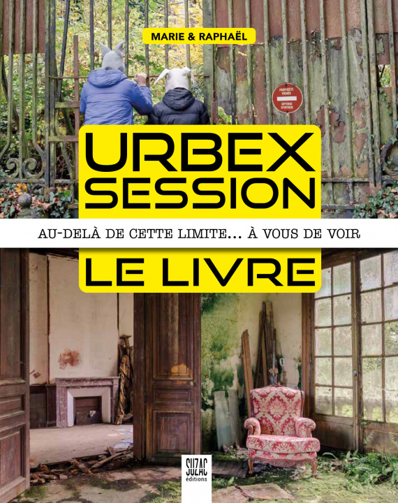 Carte Urbex Session, le livre Marie & Raphaël