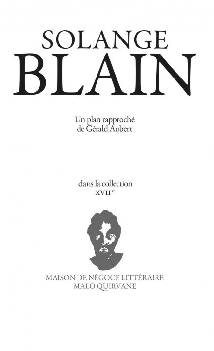 Buch Solange Blain Aubert