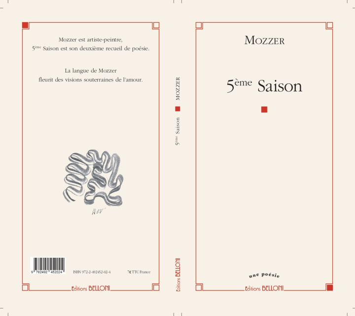 Kniha 5ème SAISON MOZZER