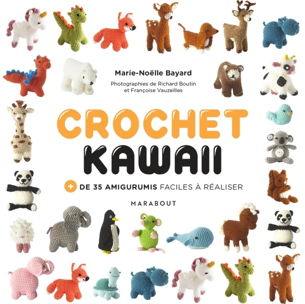 Kniha Crochet Kawaii Marie-Noëlle Bayard