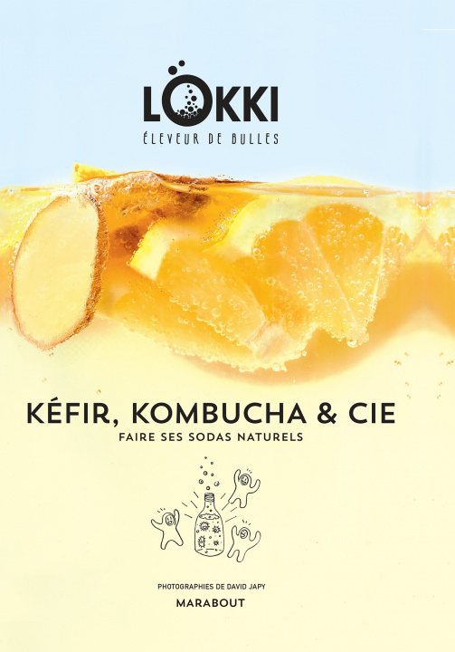 Kniha Kefir, kombucha et cie Lokki