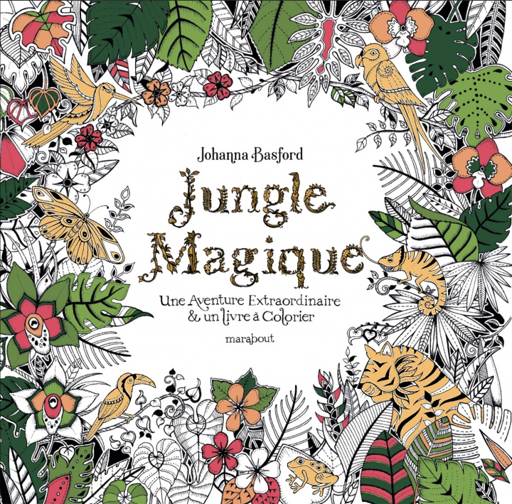 Carte Jungle Magique Nouvelle Edition Johanna Basford
