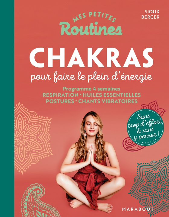 Book Chakras pour booster son  energie - mes petites routines CAROLINE WIETZEL