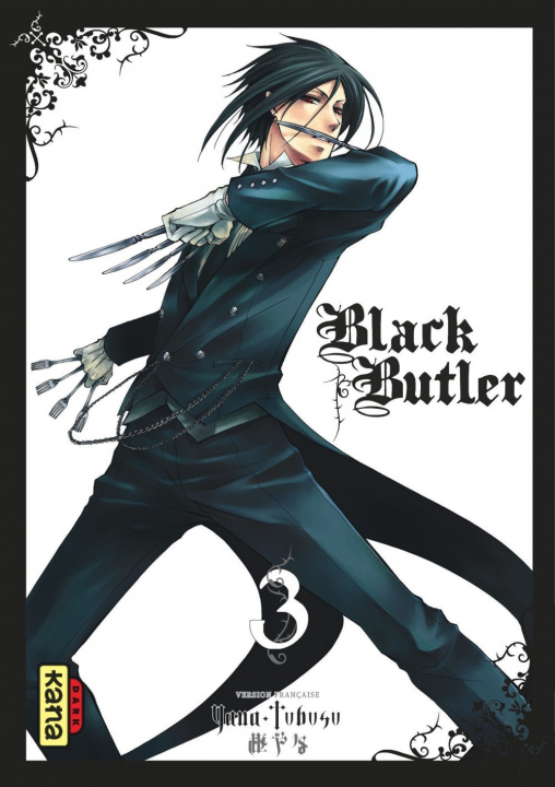 Carte Black Butler - Tome 3 Yana Toboso
