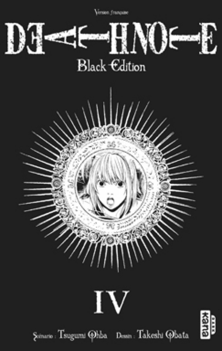 Könyv DEATH NOTE - BLACK EDITION - Tome 4 Tsugumi Ohba