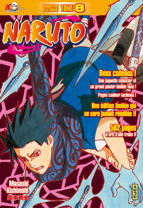 Könyv Naruto version collector - Tome 8 Masashi Kishimoto