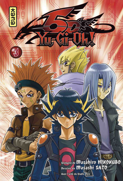 Kniha Yu-Gi-Oh! 5 D's - Tome 3 Masahiro Hikokubo