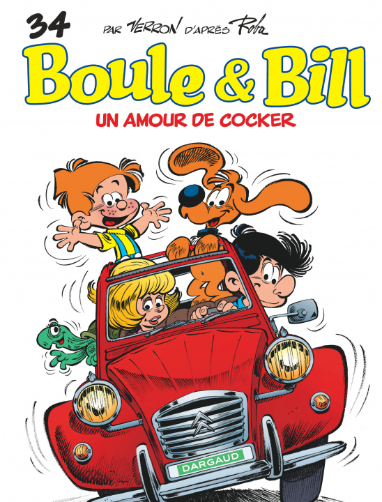Könyv Boule & Bill - Tome 34 - Un amour de cocker Aranega Diego