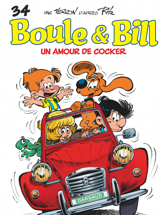 Kniha Boule & Bill - Tome 34 - Un amour de cocker Aranega Diego