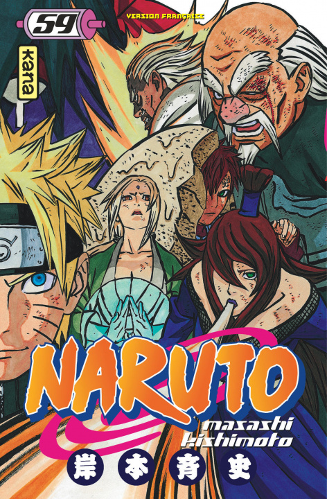 Kniha Naruto - Tome 59 Masashi Kishimoto