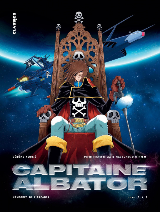Könyv Capitaine Albator - Mémoires de l'Arcadia - Tome 1 Alquie Jérôme