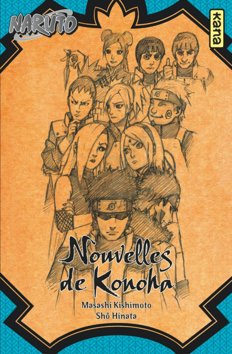 Kniha Naruto roman - Nouvelles de Konoha (Naruto roman 8) Shô Hinata