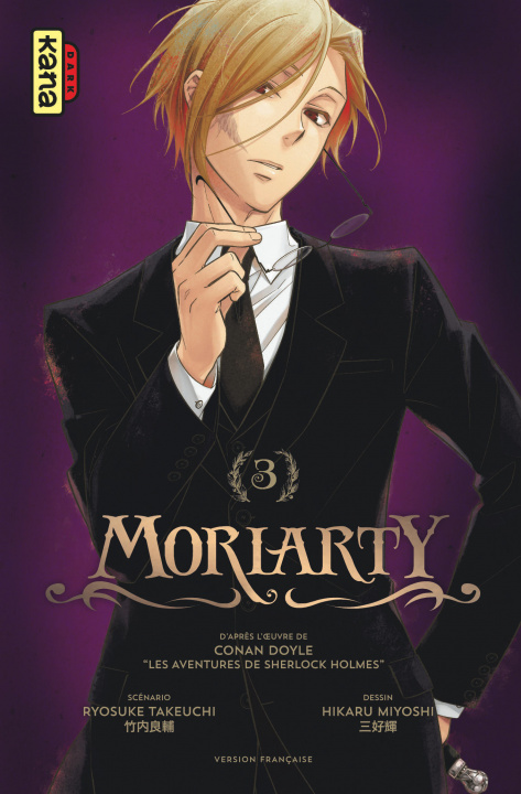 Kniha Moriarty - Tome 3 Ryosuke Takeuchi