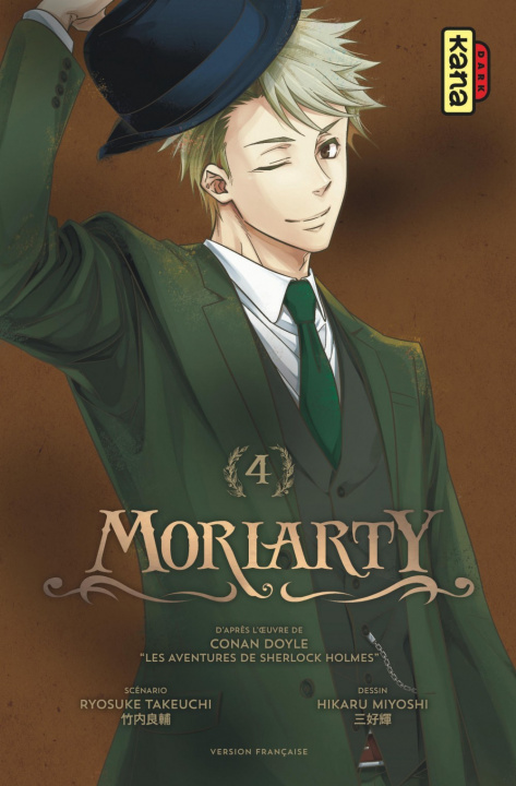 Kniha Moriarty - Tome 4 Ryosuke Takeuchi