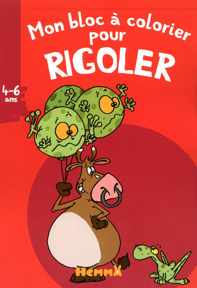 Knjiga Mon bloc à colorier pour rigoler (boeuf) François Ruyer