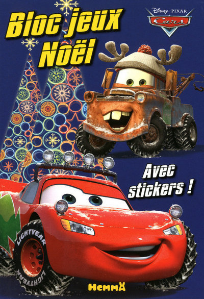 Knjiga BLOC JEUX NOEL CARS 