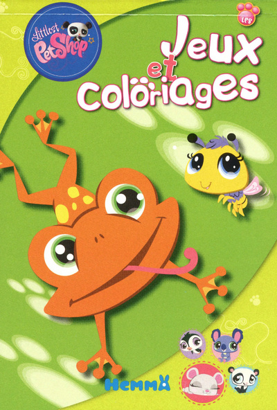 Knjiga JEUX ET COLOR LITTLEST PETSHOP 