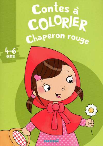 Knjiga CONTES A COLORIER CHAPERON ROU Jean-Marc Daume
