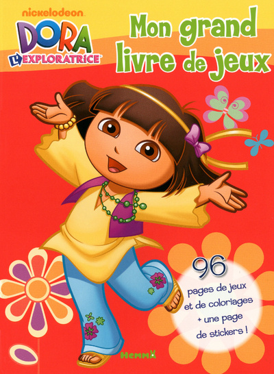 Knjiga MON GRAND LIVRE DE JEUX (VISUEL ROUGE) DORA L'EXPLORATRICE Delphine Lacharron