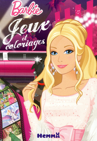 Knjiga JEUX ET COLORIAGES BARBIE 