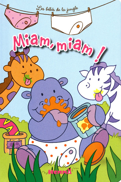 Knjiga MIAM, MIAM ! LES BEBES DE LA JUNGLE Pascal Debacque