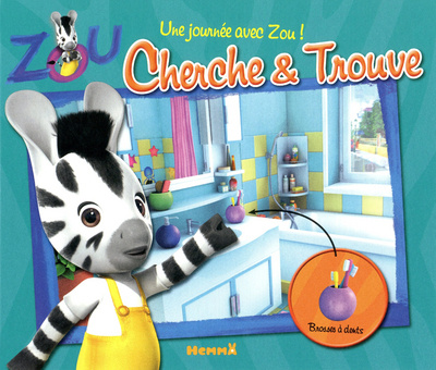 Knjiga Cherche & trouve une journée avec Zou ! 