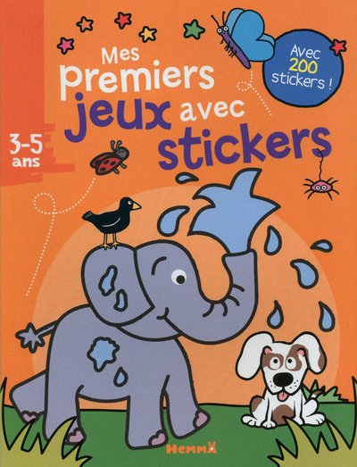 Knjiga MES PREMIERS JEUX AVEC STICKERS 3-5 ANS 