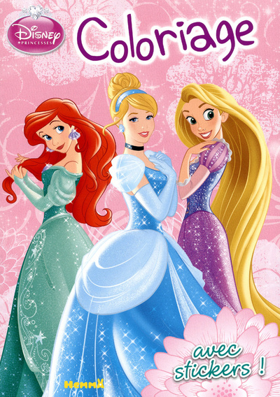 Knjiga Disney princesses coloriage avec stickers ! Nathalie Wilkin
