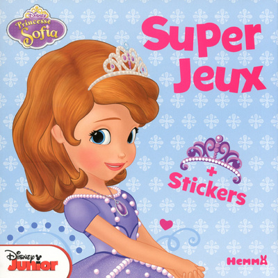 Knjiga PRINCESSE SOFIA SUPER JEUX + STICKERS 