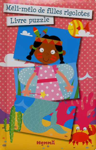 Knjiga Méli-mélo de filles rigolotes livre puzzle 